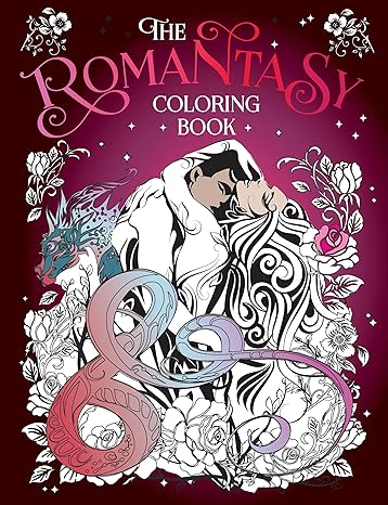 Romantasy Colouring Book