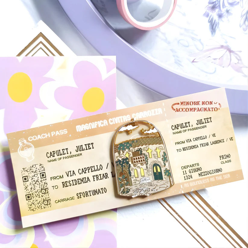 Location Terrarium Pin - Juliet's Balcony Verona