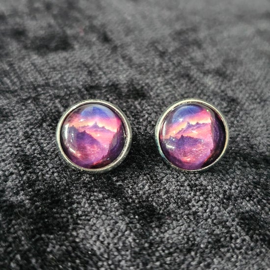 Earrings Studs - Velaris Pink