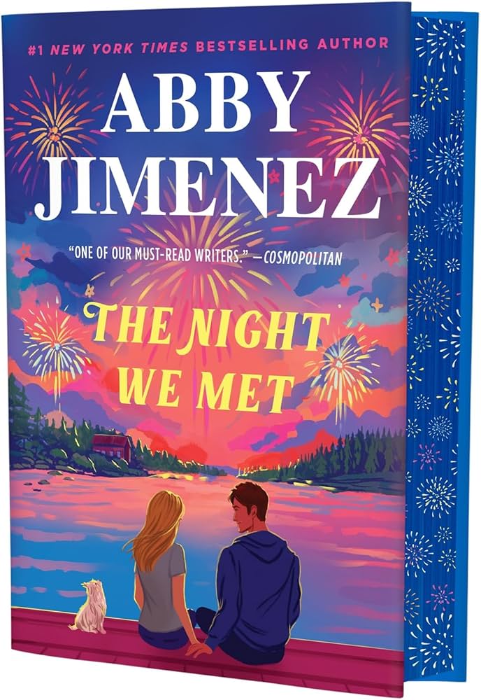 The Night We Met Deluxe Edition Hardback by Abby Jimenez