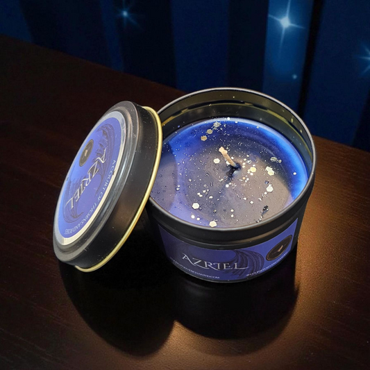 Azriel Tin Candles