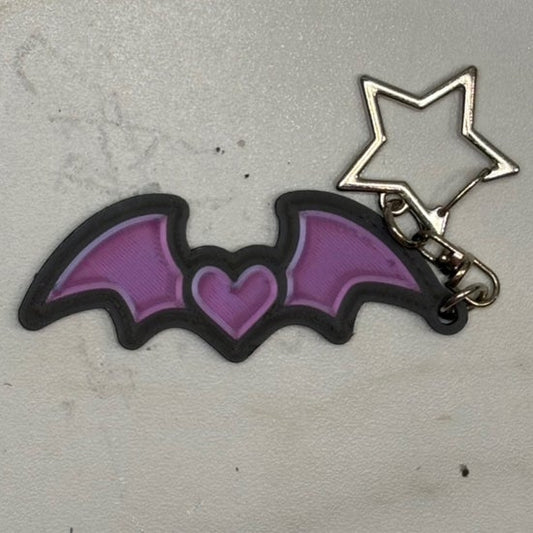 Bat Love Heat Keychain
