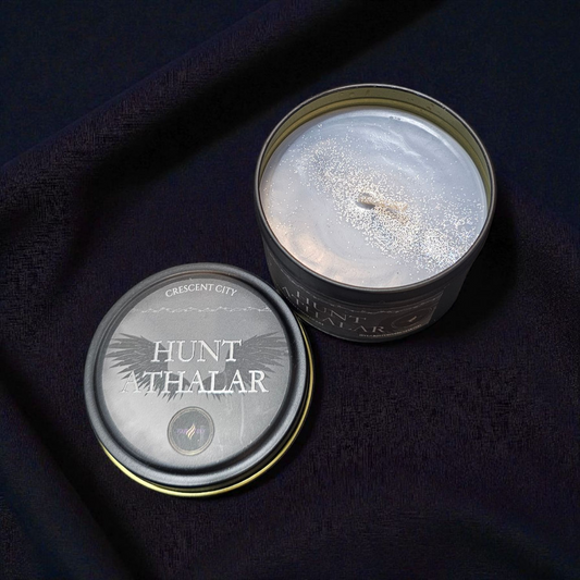 Hunt Inspired Tin Candle