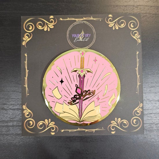 Phone/Kindle Grip  Hard Enamel Luxe Sword