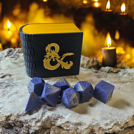 D&D 3D Printed Box With Wax Melts