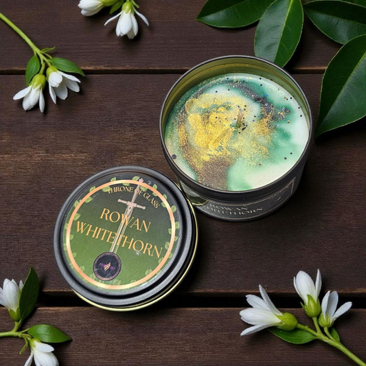 Rowan Inspired Tin Candle