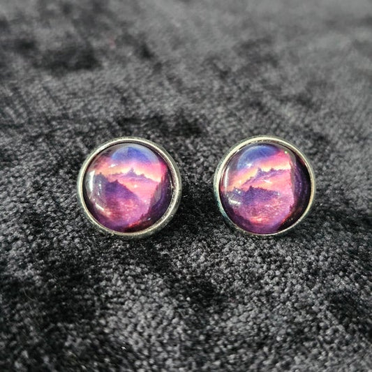Earrings Studs - Velaris Pink