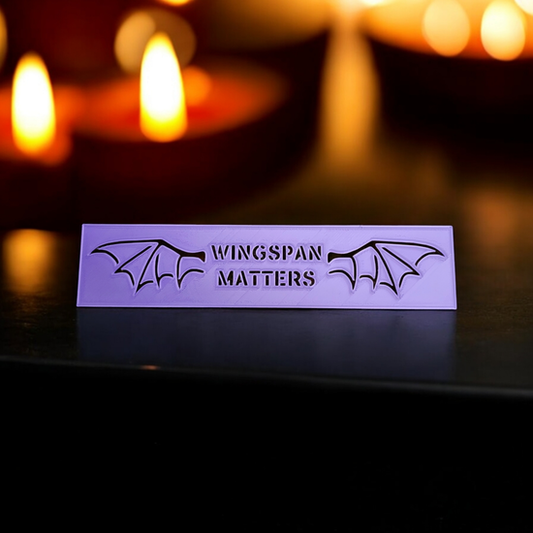 Bookmark - Wingspan Matters - Purple