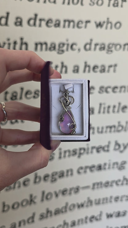 Gemmy Aura Opal Sterling Silver Necklace