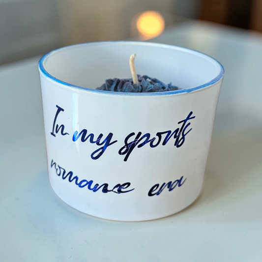 In My Sports Romance Era Candle