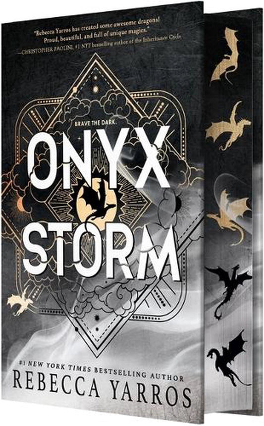 Onyx Storm Hardback ANZ Edition by Rebecca Yarros